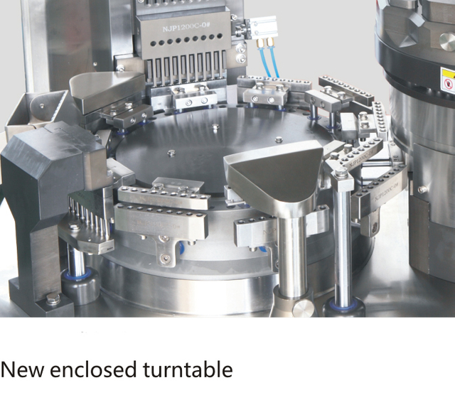 Plein dans la machine de remplissage de capsule médicale NJP-1200 et a un tri intégré