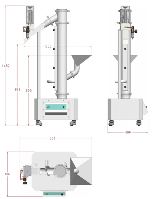 Machine de polissage verticale de capsules de comprimés de haute qualité JFP-B